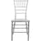 Flash Furniture Advantage Silver Resin Chiavari Chair RSCHI-S - alternate 7